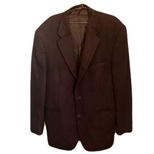 Bill Blass | 100% Cashmere Brown Blazer